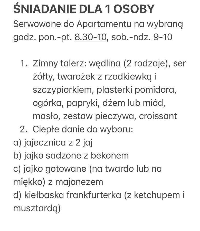 Apartment Sienkiewicza Delux Z Klimatyzacja *